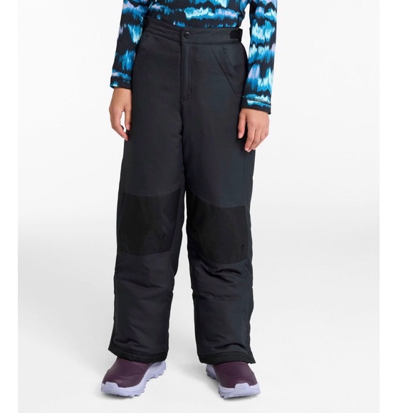 L.L. Bean Cold Buster Adjustable Black Snow Pants- Size 8